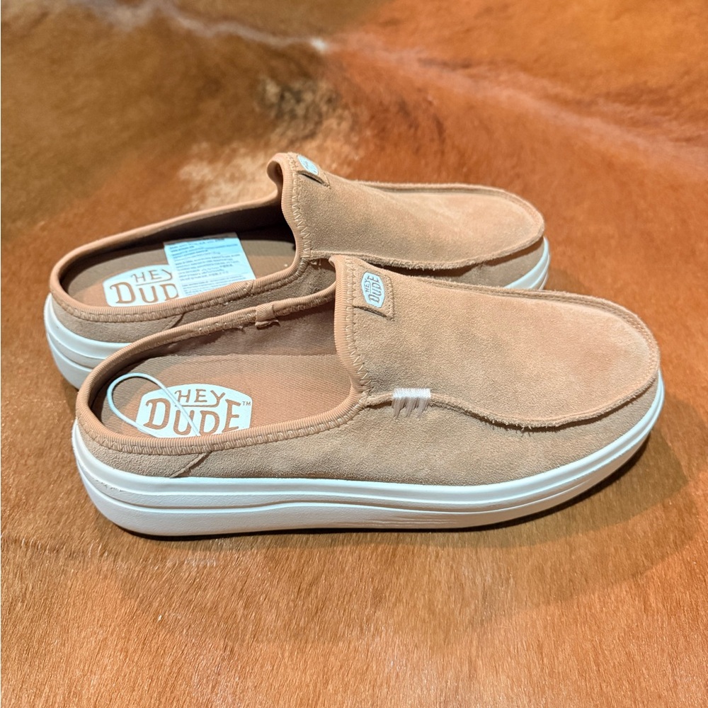 Hey Dude Women’s Brown Slip-On Loafers - Picture 2 of 6